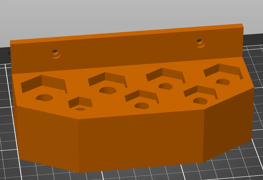 Giá đỡ lắp tường cho bộ tuốc nơ vít Wera Kraftform Comfort VDE - Image 2