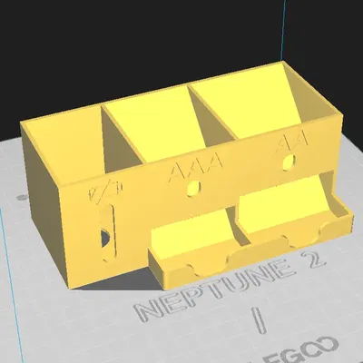 Bộ chứa pin nhỏ gọn cho pin đã sử dụng