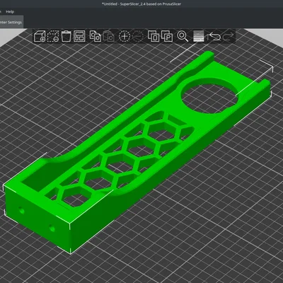 Bảng đỡ cuộn filament cải tiến cho máy in Tarantula