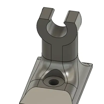 Giá đỡ xoay cho rèm cửa