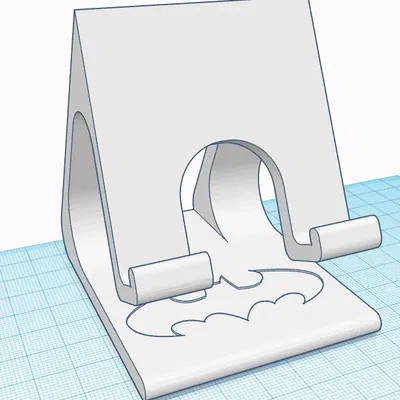 Giá đỡ sạc điện thoại với logo Batman