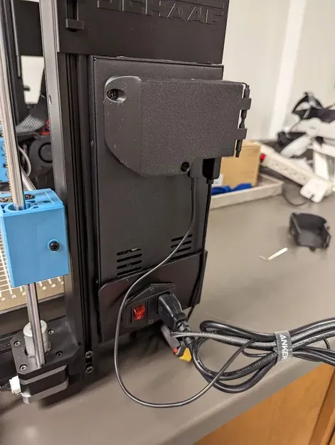 Giá đỡ Orange Pi Zero 2 gắn trên quạt PSU để làm mát chủ động - Image 1