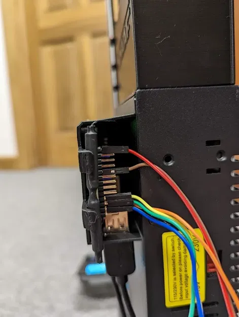 Giá đỡ Orange Pi Zero 2 gắn trên quạt PSU để làm mát chủ động - Image 4