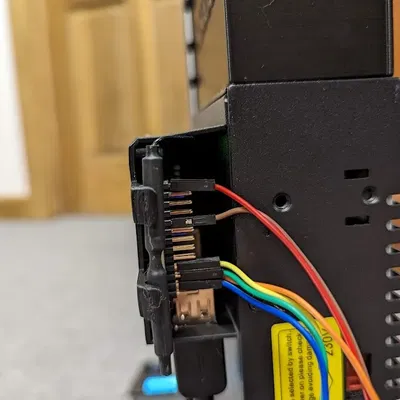 Giá đỡ Orange Pi Zero 2 gắn trên quạt PSU để làm mát chủ động