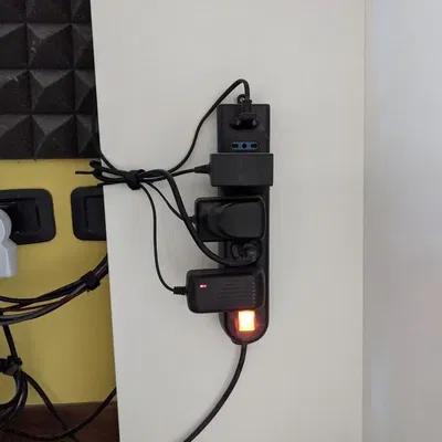 Giá đỡ dây Velcro gắn tường cho quản lý cáp