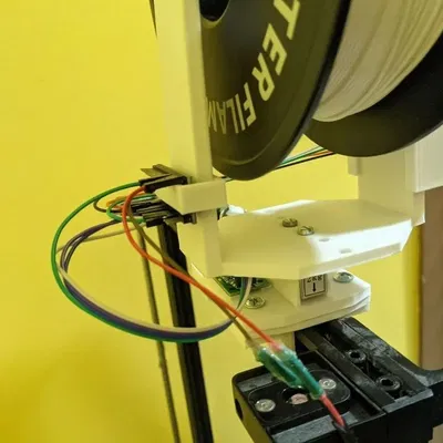 Giá đỡ cuộn filament tích hợp cảm biến trọng lượng Arduino