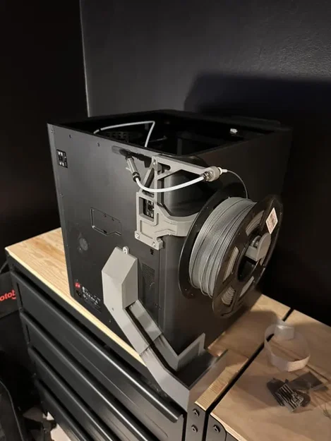 Khay chứa phân mỏng cho máy in 3D gần tường - Image 1