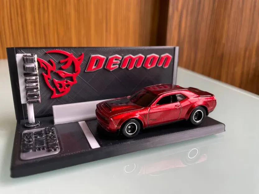 Cơ sở trưng bày Hotwheels Dodge Challenger SRT Demon (bao gồm biến t... - Image 1
