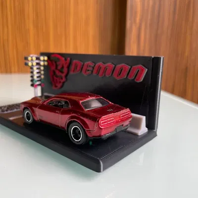 Cơ sở trưng bày Hotwheels Dodge Challenger SRT Demon (bao gồm biến t...