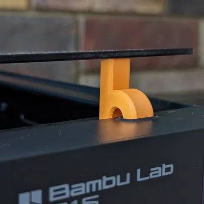 Giá đỡ panel kính trên cho Bambu P1S