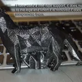 Mô hình 3D mèo Kira phong cách Lowpoly - Thumbnail 5