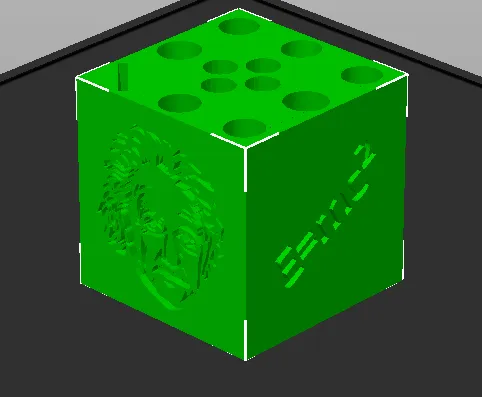 Mô hình 3D nhân vật Albert Einstein chi tiết - Image 1