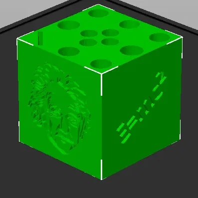 Mô hình 3D nhân vật Albert Einstein chi tiết