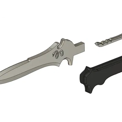 Dao chiến đấu của Jack Krauser trong Resident Evil 4 Remake