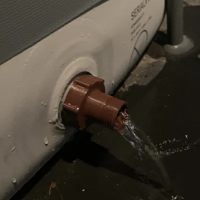 Bộ chuyển đổi nắp thoát nước bể bơi sang ống nước vườn