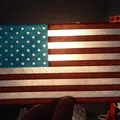 Quốc kỳ Mỹ ba màu với thiết kế độc đáo - Thumbnail 1