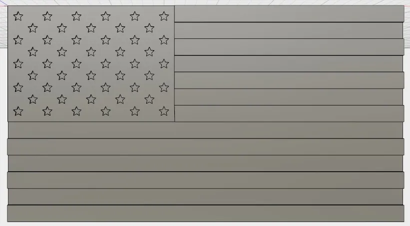 Quốc kỳ Mỹ ba màu với thiết kế độc đáo - Image 4