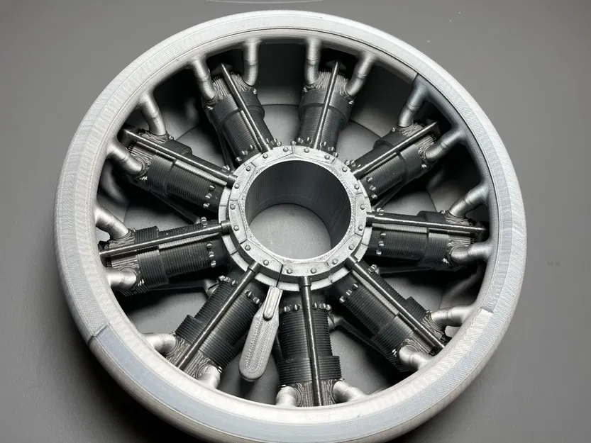 Mô hình động cơ máy bay Bristol Pegasus cho Fairey Swordfish - Image 1