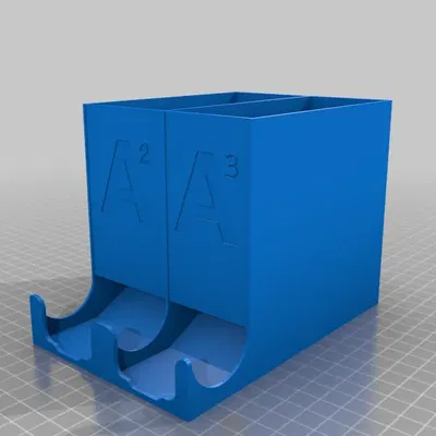 Giá đỡ pin lớn AA/AAA cho gia đình và văn phòng