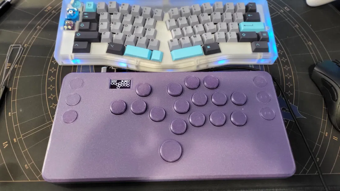 Fightstick Slimbox 2040 không cần cần điều khiển, thiết kế thấp - Image 6