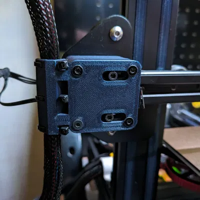 Nắp điều chỉnh đầu cuối trục X có thể điều chỉnh từ b...