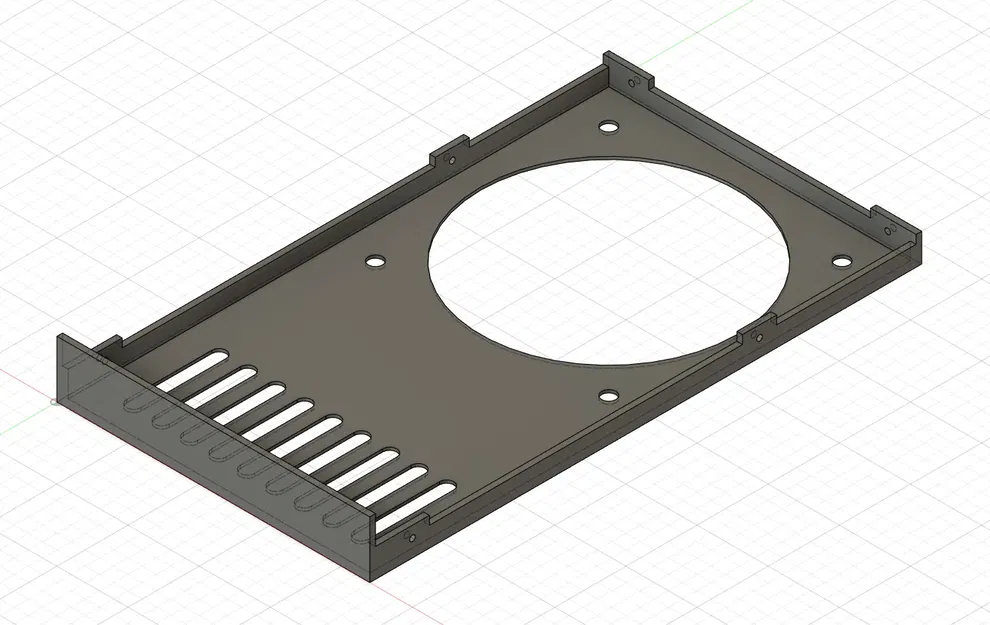 Bìa PSU cho Anycubic Kobra Go với quạt 92mm - Image 2