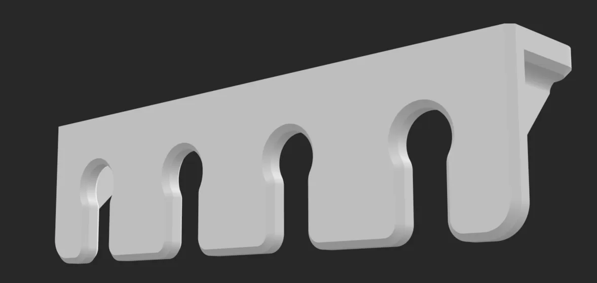 Giá đỡ bàn chải đánh răng Philips gắn tường cho 4 đầu bàn ... - Image 1