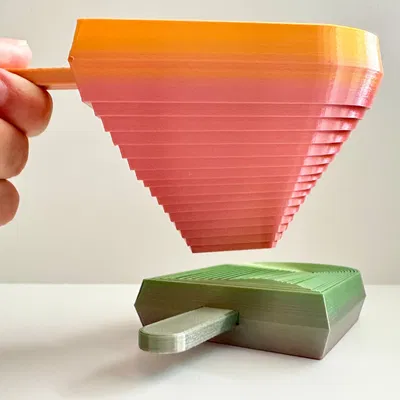 Đồ chơi fidget hình que kem nhiều lớp