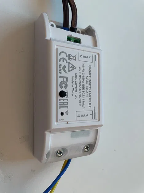Mô-đun công tắc thông minh wifi MS-101 với nắp thay thế - Image 1