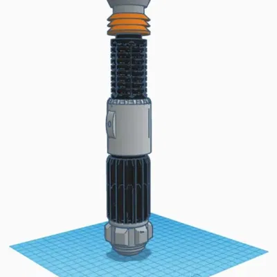 Sable laser tùy chỉnh với đế trưng bày