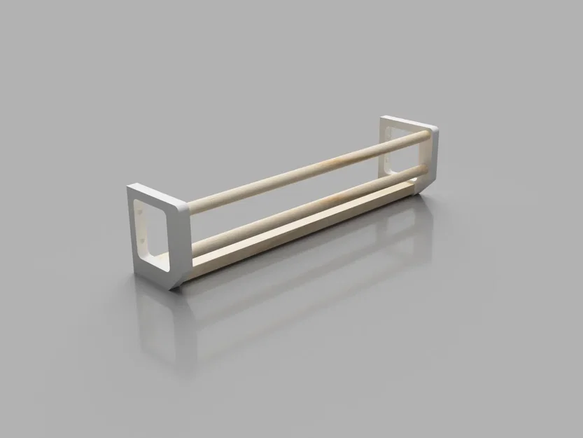 Giá đỡ gia vị bằng gỗ với thiết kế đơn giản và tinh tế - Image 1