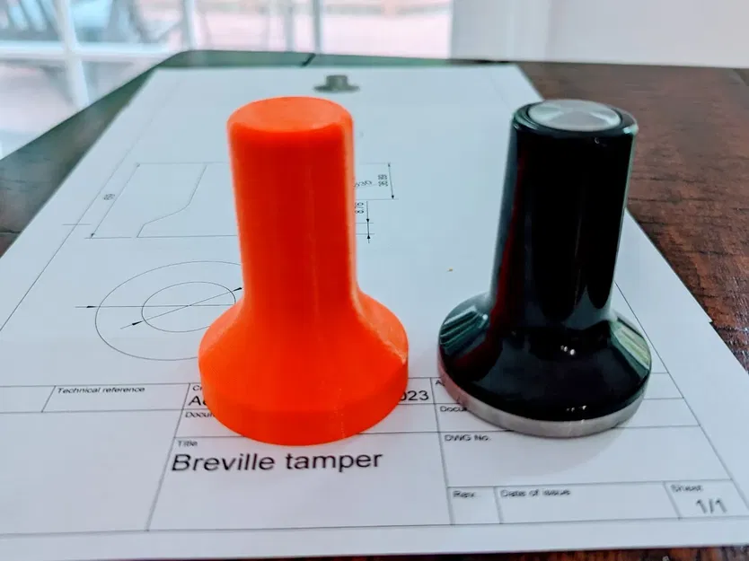 Thay thế tay nén Breville cho portafilter 54mm - Image 4