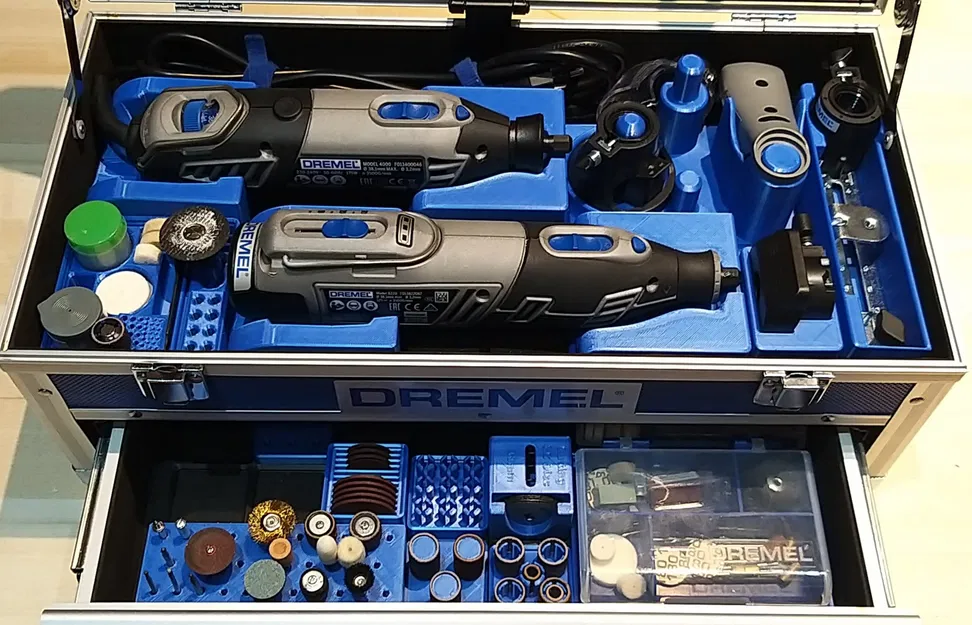 Bộ phân phối đĩa cắt Dremel SpeedClic Gridfinity có lò xo - Image 5