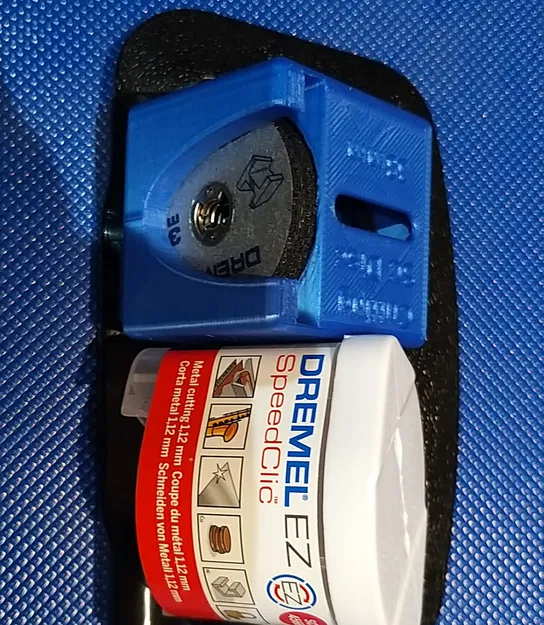 Bộ phân phối đĩa cắt Dremel SpeedClic Gridfinity có lò xo - Image 6