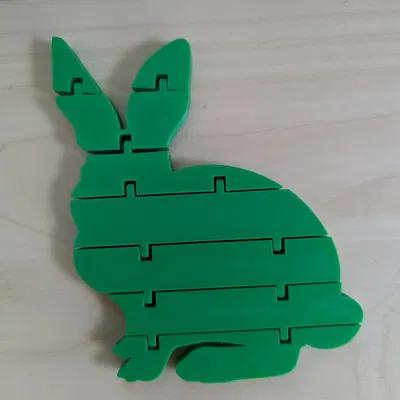 Thỏ khớp nối cho trẻ em chơi đùa