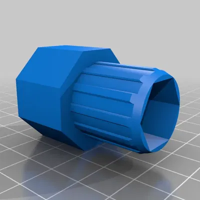 Bộ tháo bánh xe đạp với ốc 17mm xuyên qua