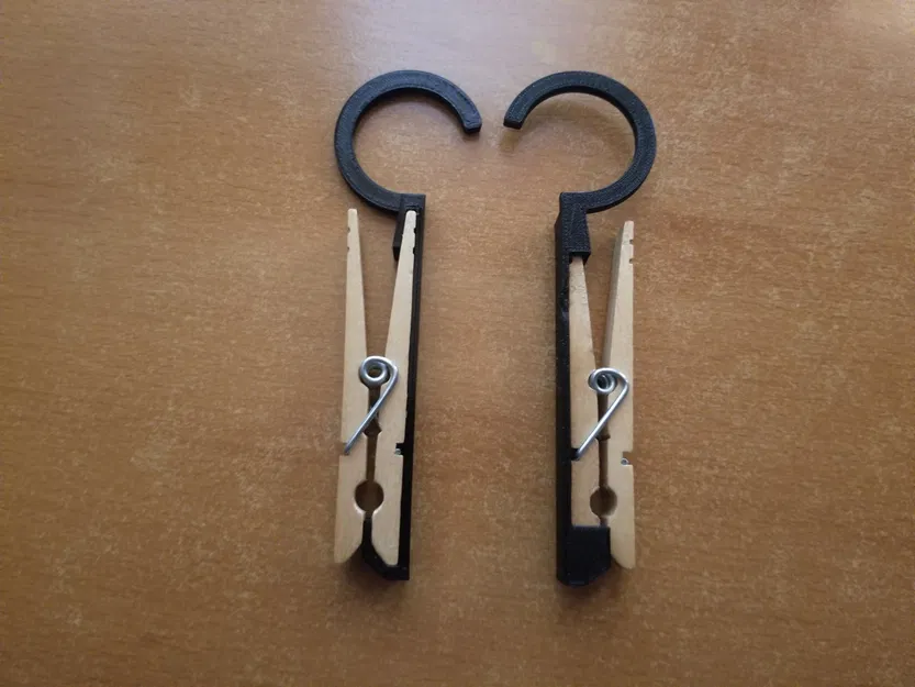 Bộ chuyển đổi kẹp quần áo có móc treo - Image 1