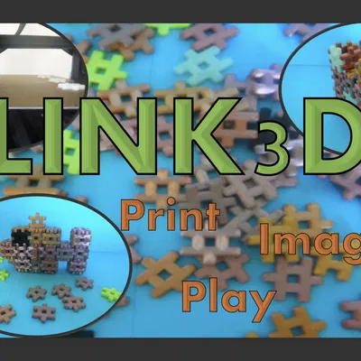 Bộ gạch kết nối in được Link3d tuyệt vời