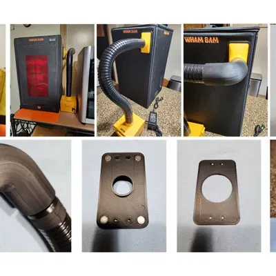 Bộ điều chỉnh khói cho máy hút khói Kotto in nhựa resin