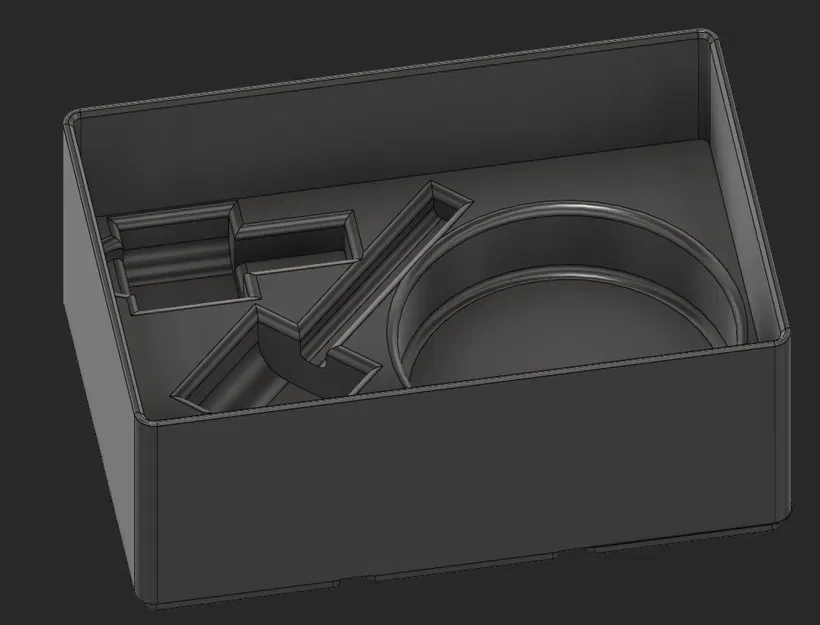 Cưa lỗ Gridfinity 2x3 64mm gọn gàng và tiện lợi - Image 1