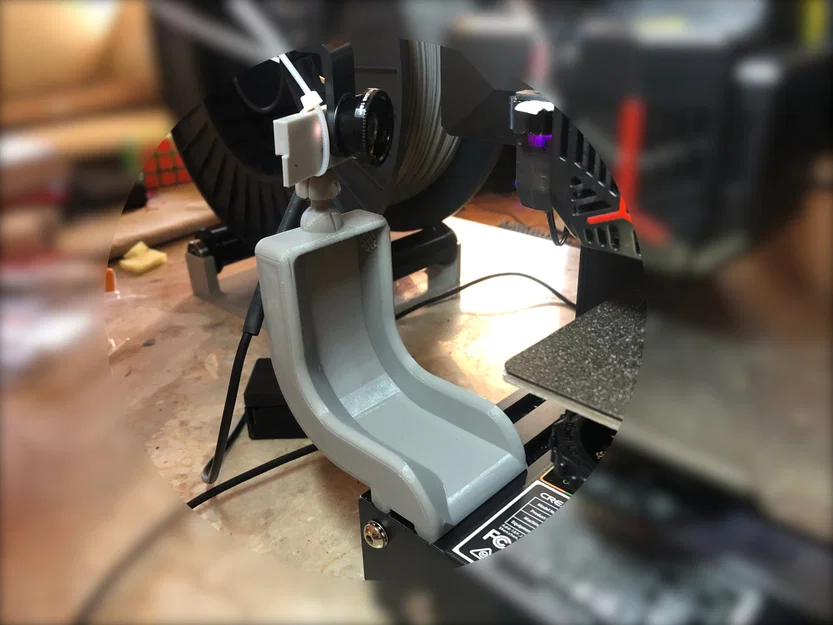 Giá đỡ camera cho laptop với khung ray cho máy in 3D - Image 1