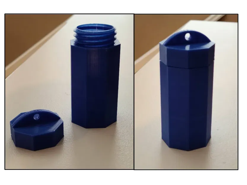 Ống đựng thuốc du lịch tiện lợi với móc treo - Image 1