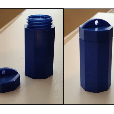 Ống đựng thuốc du lịch tiện lợi với móc treo