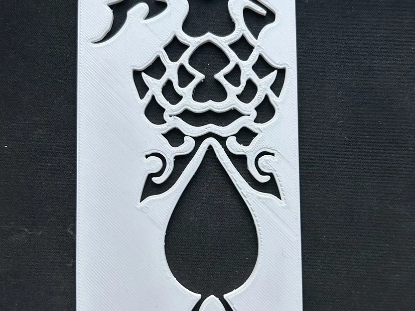 Mẫu biểu tượng cánh tay của nhân vật Xiao từ Genshin Impact - Image 1