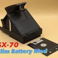 Giá đỡ pin Polaroid mỏng cho máy ảnh SX-70, CB-70, Impulse, 600 sử... - Thumbnail 1