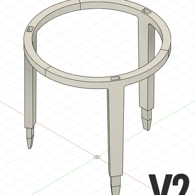 Giá đỡ thực vật tham số xếp chồng trong Fusion 360