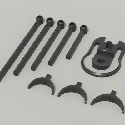 Giá đỡ hiển thị đèn kiếm đứng - Star Wars