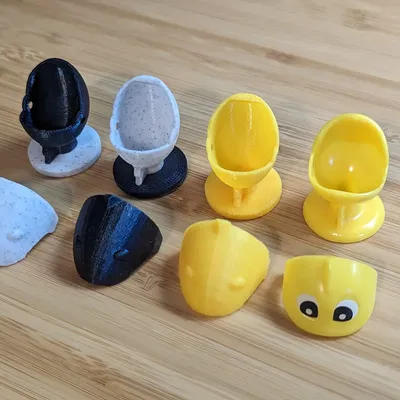 Mảnh ghép đầu và thân cá cho trò chơi Let's Go Fishin