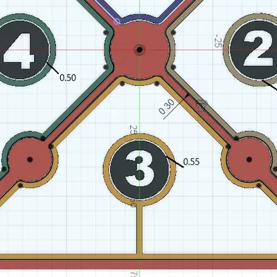 Mẫu khuôn chuẩn cho việc hiệu chỉnh máy in 3D