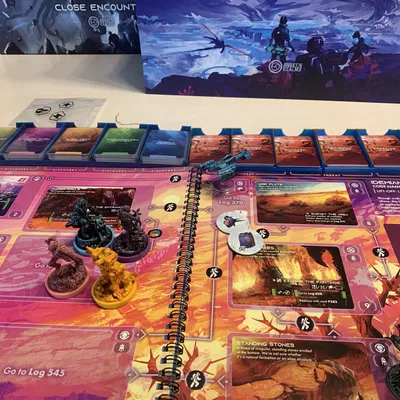 Khay đựng thẻ khám phá và thẻ thương tích trong trò chơi ISS V...